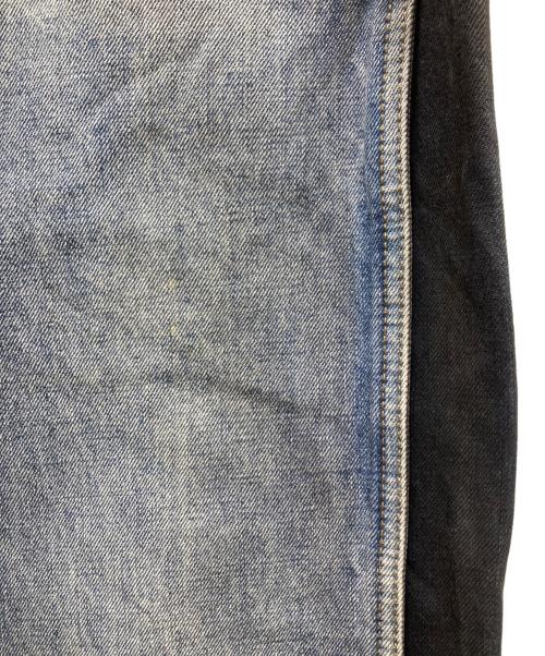 VALABASAS（バラバサス）VALABASAS (バラバサス) サイド切替フェード加工デニムパンツ インディゴ サイズ:32の古着・服飾アイテム