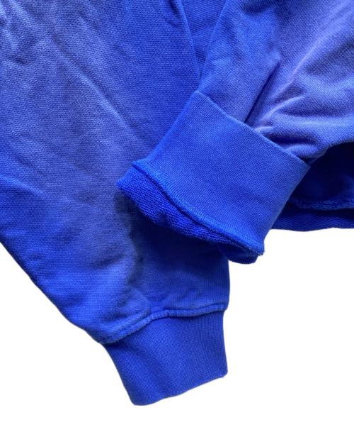 VALABASAS（バラバサス）VALABASAS (バラバサス) フェード加工プルオーバーフーディー ブルー×ブラック サイズ:Mの古着・服飾アイテム