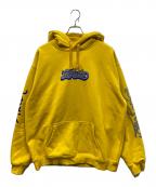 LFYT×Legalize Tokyoエルエフワイティー）の古着「SP HOODIE プルオーバーパーカー」｜イエロー