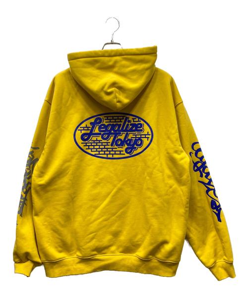 LFYT（エルエフワイティー）LFYT (エルエフワイティー) Legalize Tokyo SP HOODIE プルオーバーパーカー イエロー サイズ:XLの古着・服飾アイテム