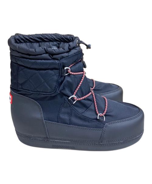HUNTER（ハンター）HUNTER (ハンター) ORG SNOW SHORT QUILTED BOOT スノーブーツ ブラック サイズ:SIZE UK5の古着・服飾アイテム