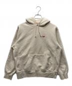 SUPREMEシュプリーム）の古着「Small Box Hooded Sweatshirt プルオーバーパーカー」｜アイボリー
