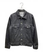 YAECAヤエカ）の古着「Denim Jacket デニムジャケット」｜ブラック