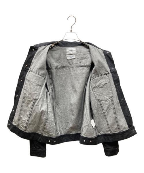 YAECA（ヤエカ）YAECA (ヤエカ) Denim Jacket デニムジャケット ブラック サイズ:SIZE Mの古着・服飾アイテム