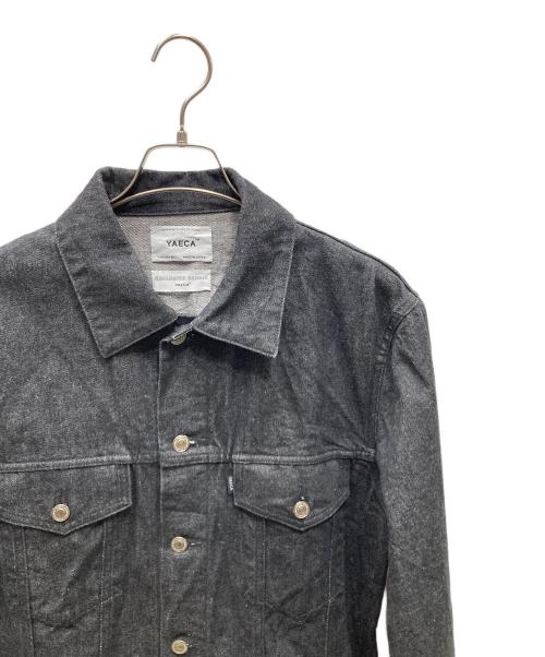 YAECA（ヤエカ）YAECA (ヤエカ) Denim Jacket デニムジャケット ブラック サイズ:SIZE Mの古着・服飾アイテム