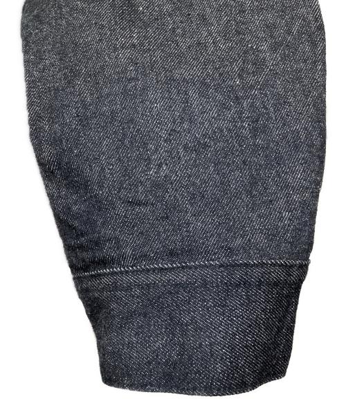 YAECA（ヤエカ）YAECA (ヤエカ) Denim Jacket デニムジャケット ブラック サイズ:SIZE Mの古着・服飾アイテム
