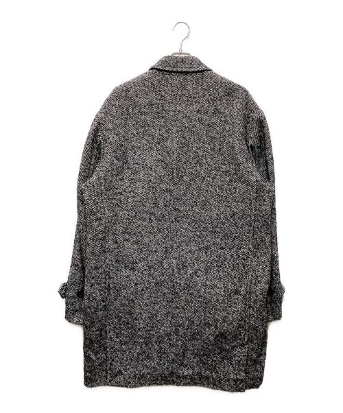 KENZO（ケンゾー）KENZO (ケンゾー) 23AW ウールツイードコート ブラック サイズ:50の古着・服飾アイテム