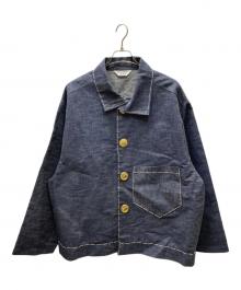 KOOKY ZOO（ク―キーズ―）の古着「MINIATURE CHORE JACKET」｜ブルー