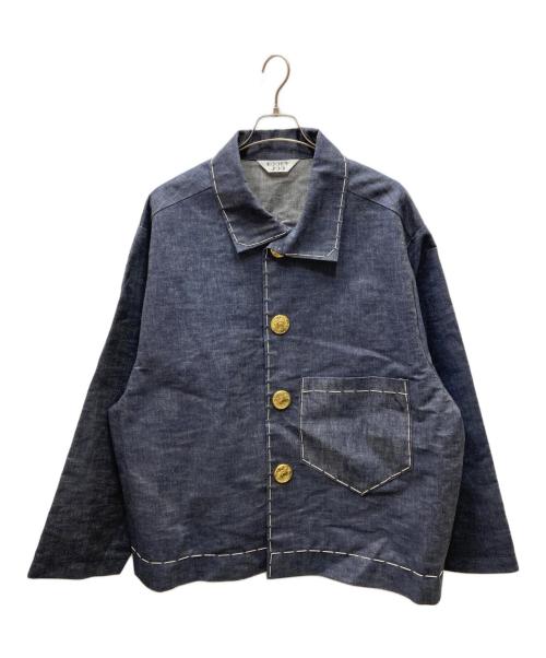 KOOKY ZOO（ク―キーズ―）KOOKY ZOO (ク―キーズ―) MINIATURE CHORE JACKET ブルー サイズ:表記無しの古着・服飾アイテム