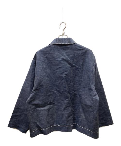 KOOKY ZOO（ク―キーズ―）KOOKY ZOO (ク―キーズ―) MINIATURE CHORE JACKET ブルー サイズ:表記無しの古着・服飾アイテム