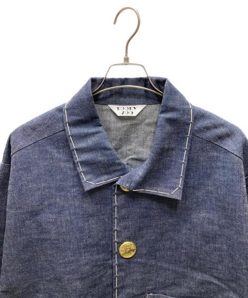 KOOKY ZOO（ク―キーズ―）KOOKY ZOO (ク―キーズ―) MINIATURE CHORE JACKET ブルー サイズ:表記無しの古着・服飾アイテム