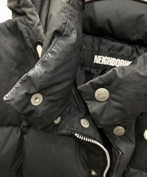 NEIGHBORHOOD（ネイバーフッド）NEIGHBORHOOD (ネイバーフッド) FADED DOWN JACKET ダウンジャケット ブラック サイズ:Sの古着・服飾アイテム
