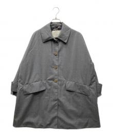 MACKINTOSH（マッキントッシュ）の古着「HUMBIE MB バントン メタルボタン ウール ステンカラー コート」｜グレー