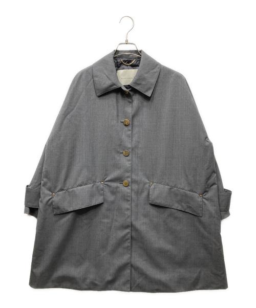 MACKINTOSH（マッキントッシュ）MACKINTOSH (マッキントッシュ) HUMBIE MB バントン メタルボタン ウール ステンカラー コート グレー サイズ:4の古着・服飾アイテム
