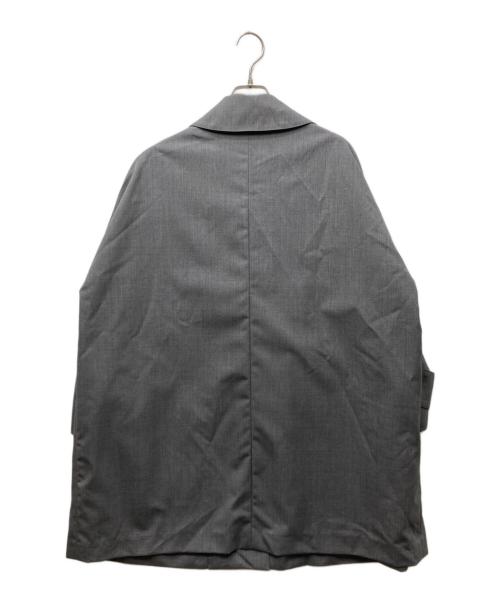 MACKINTOSH（マッキントッシュ）MACKINTOSH (マッキントッシュ) HUMBIE MB バントン メタルボタン ウール ステンカラー コート グレー サイズ:4の古着・服飾アイテム