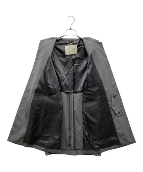 MACKINTOSH（マッキントッシュ）MACKINTOSH (マッキントッシュ) HUMBIE MB バントン メタルボタン ウール ステンカラー コート グレー サイズ:4の古着・服飾アイテム