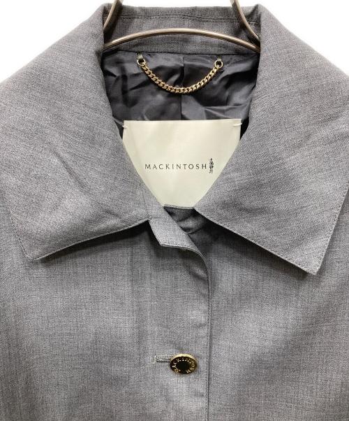 MACKINTOSH（マッキントッシュ）MACKINTOSH (マッキントッシュ) HUMBIE MB バントン メタルボタン ウール ステンカラー コート グレー サイズ:4の古着・服飾アイテム