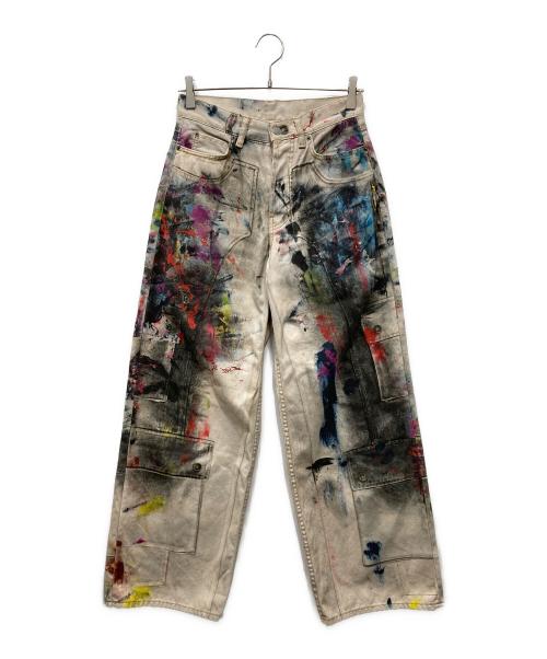 Acne studios（アクネ ストゥディオズ）ACNE STUDIOS (アクネ ストゥディオズ) LOOSE FIT JEANS 1981 デニムパンツ ベージュ サイズ:XXSの古着・服飾アイテム