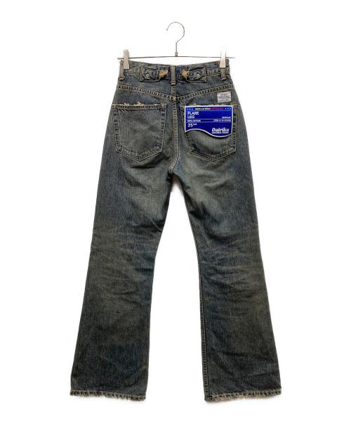DAIRIKU（ダイリク）DAIRIKU (ダイリク) 25AW リボンヴィンテージ デニムパンツ ブルー サイズ:25の古着・服飾アイテム