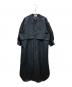 HYKE（ハイク）の古着「C/L BALLOON SLEEVE DRESS コットンリネン バルーンスリーブドレス」｜ブラック