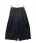 aLORS（アロー）の古着「PANTALON AMARI レオパードジャガードパンツ」｜ブラック