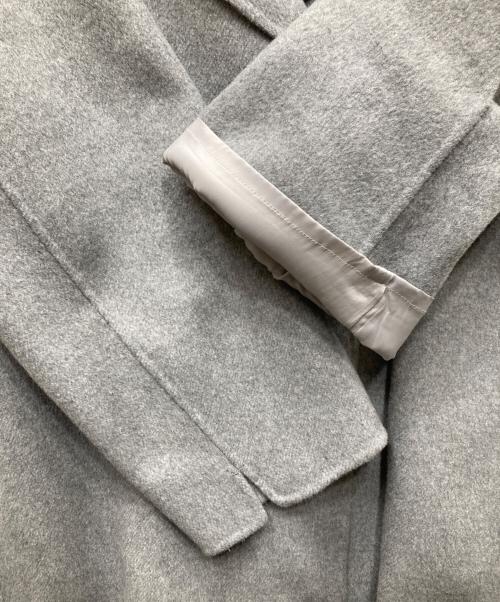 LE GLAZIK（ル グラジック）LE GLAZIK (ル グラジック) ウール混 チェスターコート グレー サイズ:36の古着・服飾アイテム