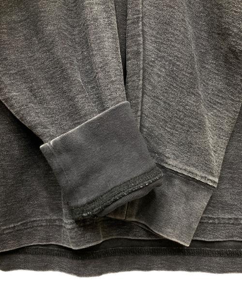KITH（キス）KITH (キス) Quinn Crystal Washed L/S ウォッシュド加工ロングスリーブカットソー ブラック サイズ:SIZE Sの古着・服飾アイテム