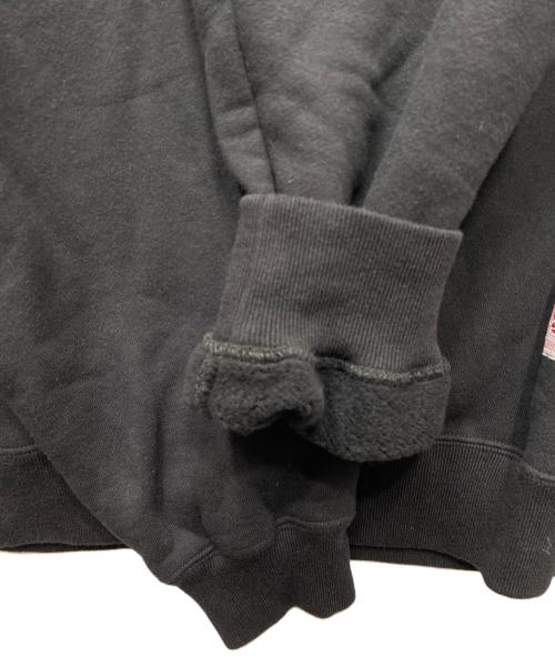 NEIGHBORHOOD（ネイバーフッド）NEIGHBORHOOD (ネイバーフッド) SUBWARE SWEAT SHIRT LS ロゴスウェット ブラック×ブルー サイズ:XLの古着・服飾アイテム
