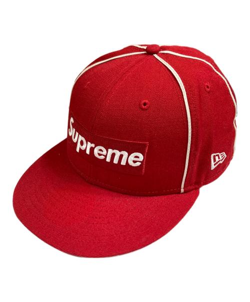 SUPREME（シュプリーム）Supreme (シュプリーム) New Era (ニューエラ) キャップ レッドの古着・服飾アイテム