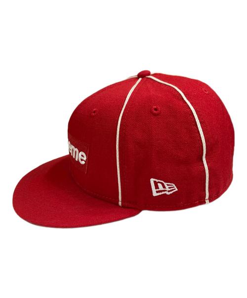 SUPREME（シュプリーム）Supreme (シュプリーム) New Era (ニューエラ) キャップ レッドの古着・服飾アイテム