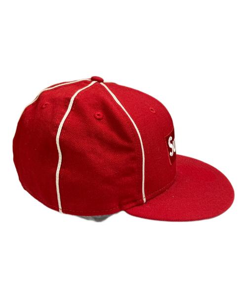 SUPREME（シュプリーム）Supreme (シュプリーム) New Era (ニューエラ) キャップ レッドの古着・服飾アイテム