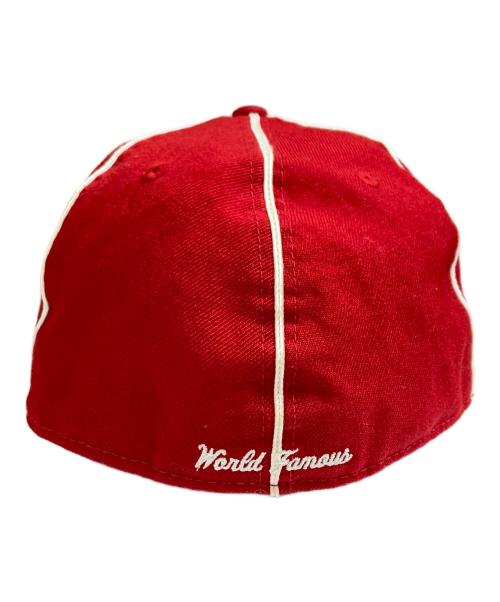 SUPREME（シュプリーム）Supreme (シュプリーム) New Era (ニューエラ) キャップ レッドの古着・服飾アイテム