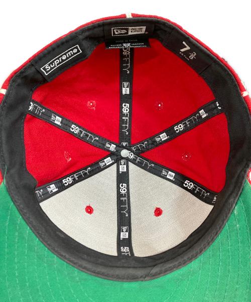 SUPREME（シュプリーム）Supreme (シュプリーム) New Era (ニューエラ) キャップ レッドの古着・服飾アイテム