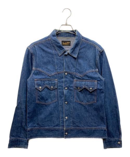 TENDERLOIN（テンダーロイン）TENDERLOIN (テンダーロイン) ウエスタンデニムジャケット ブルー サイズ:Sの古着・服飾アイテム