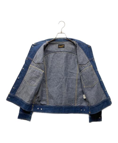 TENDERLOIN（テンダーロイン）TENDERLOIN (テンダーロイン) ウエスタンデニムジャケット ブルー サイズ:Sの古着・服飾アイテム