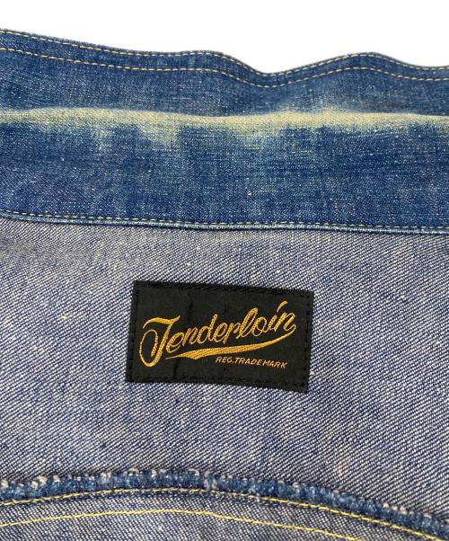 TENDERLOIN（テンダーロイン）TENDERLOIN (テンダーロイン) ウエスタンデニムジャケット ブルー サイズ:Sの古着・服飾アイテム