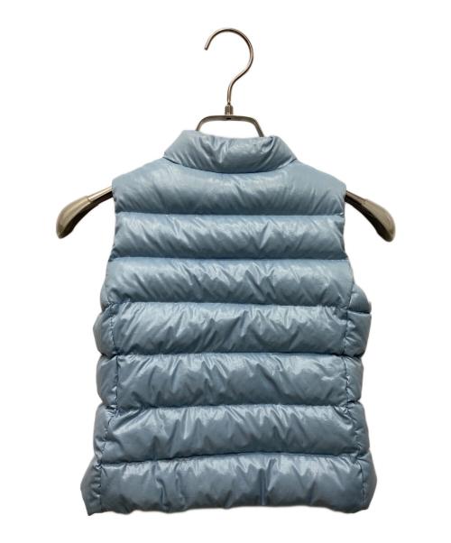 MONCLER（モンクレール）MONCLER (モンクレール) GHANY GILET ダウンベスト スカイブルー サイズ:4（104㎝）の古着・服飾アイテム