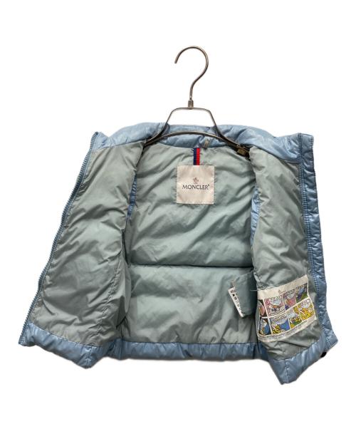 MONCLER（モンクレール）MONCLER (モンクレール) GHANY GILET ダウンベスト スカイブルー サイズ:4（104㎝）の古着・服飾アイテム