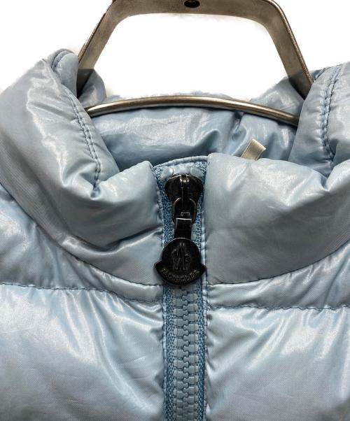 MONCLER（モンクレール）MONCLER (モンクレール) GHANY GILET ダウンベスト スカイブルー サイズ:4（104㎝）の古着・服飾アイテム