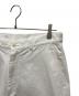 中古・古着 Y (ワイ) 13oz ORGANIC COTTON DENIM ADJUSTER TROUSER ワイドデニムパンツ ホワイト サイズ:M：15000円