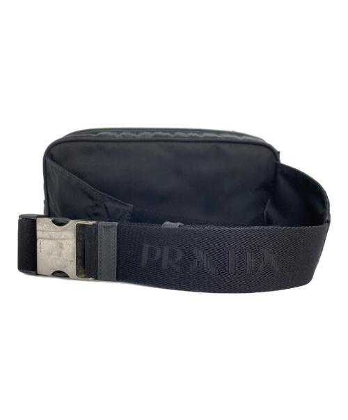 PRADA（プラダ）PRADA (プラダ) ウエストバッグ ブラックの古着・服飾アイテム