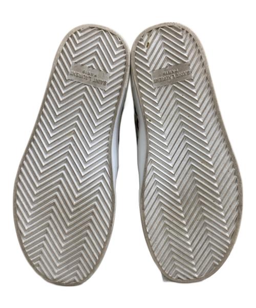 Saint Laurent Paris（サンローランパリ）Saint Laurent Paris (サンローランパリ) VENICE DONNA SLIP-ON ヴェニス スケーター スリッポン ブラック×ホワイト サイズ:35の古着・服飾アイテム