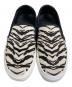 Saint Laurent Paris (サンローランパリ) VENICE DONNA SLIP-ON ヴェニス スケーター スリッポン ブラック×ホワイト サイズ:35：9000円