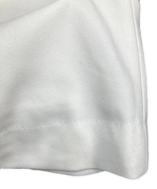 cygne（シーニュ）cygne (シーニュ) ハイウエストタックワイドパンツ ホワイト サイズ:SIZE 0Tの古着・服飾アイテム