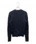 POLO RALPH LAUREN (ポロ・ラルフローレン) ケーブルカーディガン ブラック サイズ:M：15000円