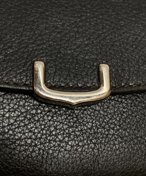 Cartier（カルティエ）Cartier (カルティエ) ドゥ カルティエ レザー カードケース ブラックの古着・服飾アイテム