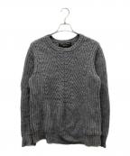 COMME des GARCONS HOMME PLUSコムデギャルソンオムプリュス）の古着「ウール混ニット」｜グレー