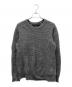 COMME des GARCONS HOMME PLUS（コムデギャルソンオムプリュス）の古着「ウール混ニット」｜グレー