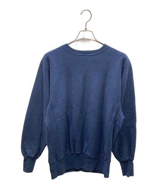 Champion REVERSE WEAVE（チャンピオン リバース ウィーブ）Champion REVERSE WEAVE (チャンピオン リバース ウィーブ) 90s 刺繍タグ スウェット ネイビー サイズ:Lの古着・服飾アイテム