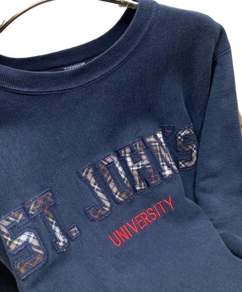 Champion REVERSE WEAVE（チャンピオン リバース ウィーブ）Champion REVERSE WEAVE (チャンピオン リバース ウィーブ) 90s 刺繍タグ スウェット ネイビー サイズ:Lの古着・服飾アイテム